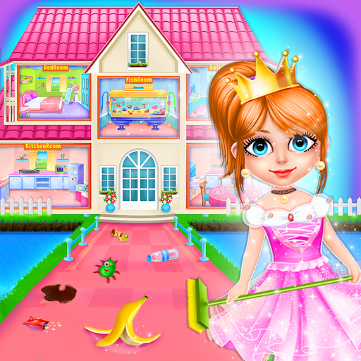 Princess Fun Home Cleanup icon
