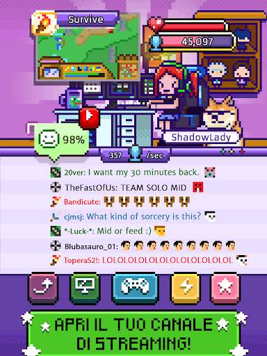 xStreamer: Idle Simulator Game screenshot 6