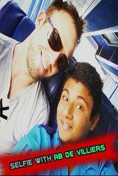 Selfie 📷  With AB de Villiers  🏏 screenshot 2