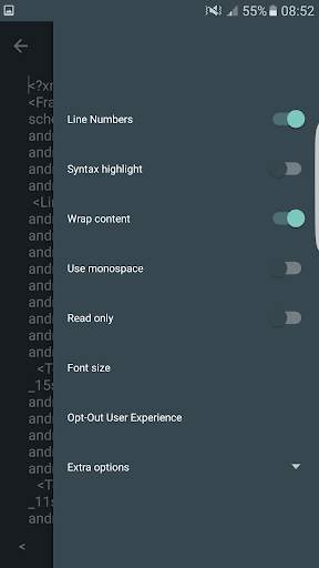 Notepad    - Code Editor screenshot 1