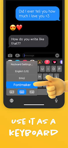 Fontmaker - Font Keyboard App screenshot 3