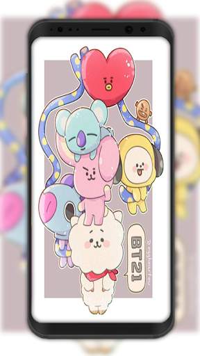 Best BT21 Wallpaper HD screenshot 2