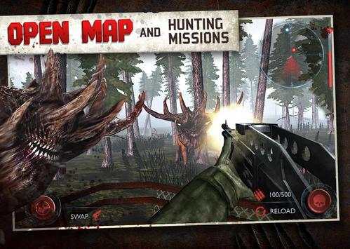 Dead Forest Zombie Deer Hunter screenshot 12