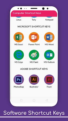 Computer Shortcut Keys: 500  Shortcut Keys screenshot 2