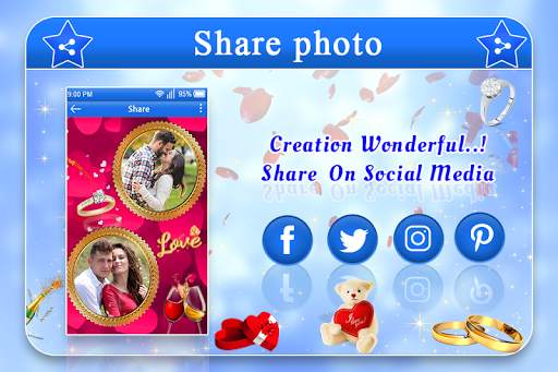 Marriage Anniversary Dual Photo Frame screenshot 1