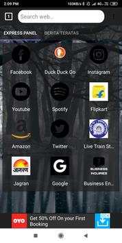 Dark Browser screenshot 1