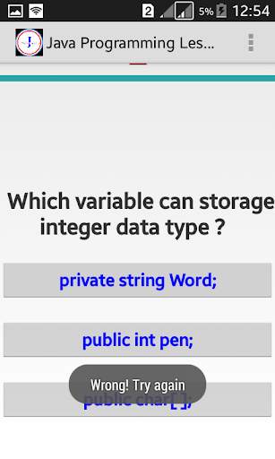 Java Programming app screenshot 5
