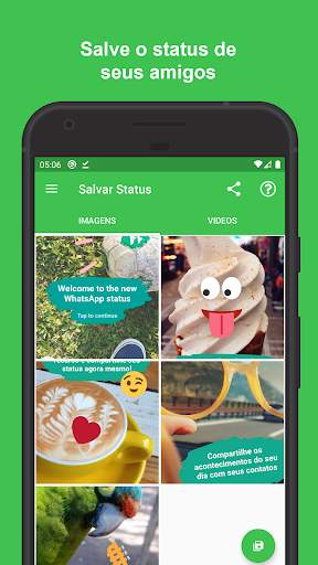 Salvar Status do WhatsApp – Salve e Baixe Status screenshot 1