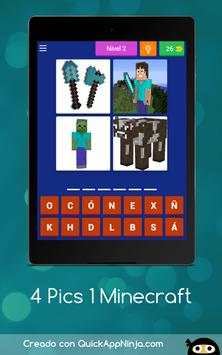 4 Pics 1 Word; Minecraft screenshot 4
