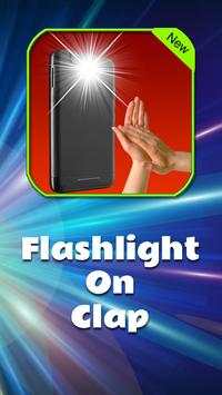 Flashlight on Clap screenshot 1