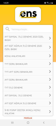 Ens Destek Video Çözüm screenshot 1