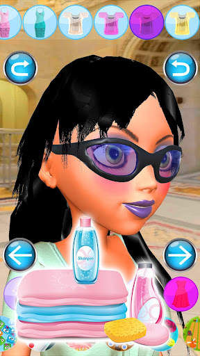 Prenses Oyun: Salon Angela 3D screenshot 5