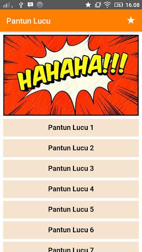 Pantun Lucu Bikin Ngakak screenshot 1