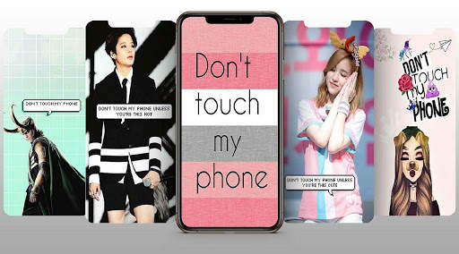 Don't Touch My Phone Wallpaper screenshot 7