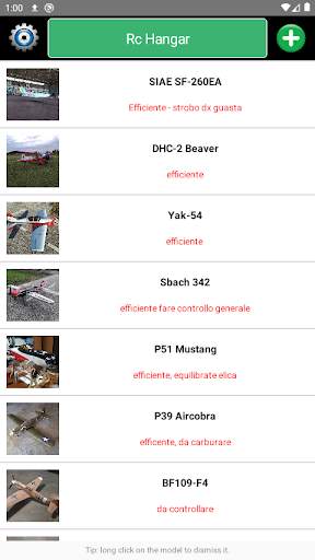 Rc Hangar Free screenshot 1