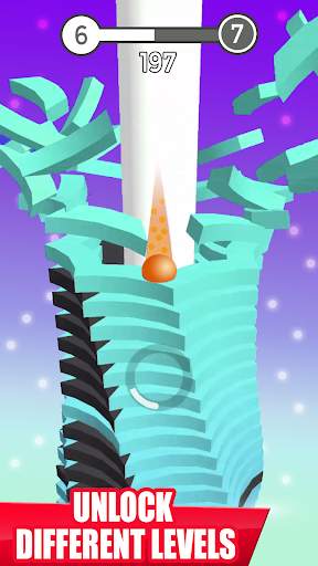 Bump Ball Stack 3d Ball : Twist Stack Smash 1 تصوير الشاشة