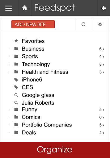 Feedspot News Reader. RSS screenshot 2