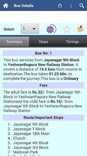Bangalore BMTC Info screenshot 2