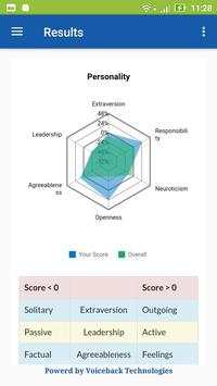 Personality Test Development скриншот 6