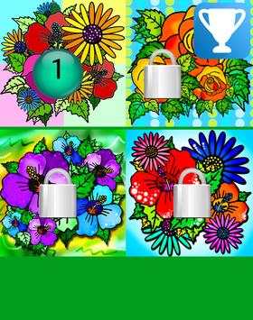 jigsaw puzzles kids - flowers screenshot 1