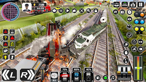 Kent tren sürücü- tren oyunlar screenshot 8