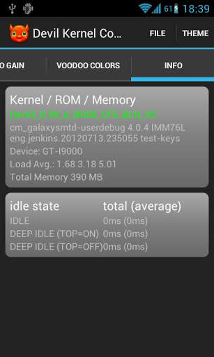 Devil Kernel Config 5 تصوير الشاشة