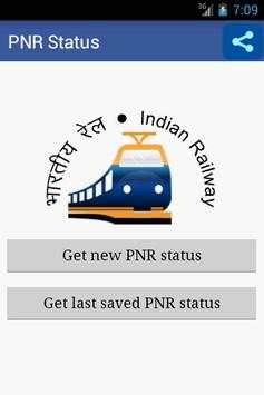 PNR Status App Indian Railway screenshot 1