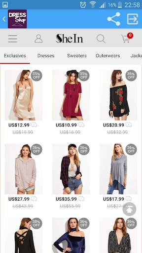 Dress Shop screenshot 1