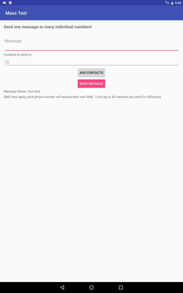 Bulk SMS - Mass Text Messaging screenshot 7