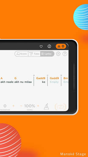 Manoké–Learn Guitar, Piano Notes for Popular Songs 4 تصوير الشاشة