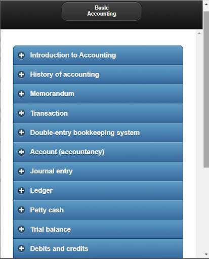 Basic Accounting screenshot 1