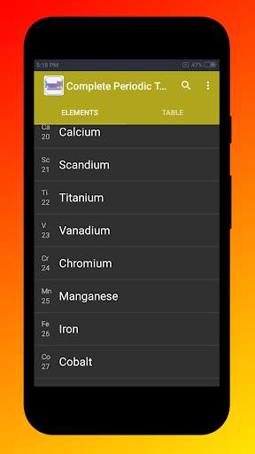 Complete Periodic Table screenshot 4