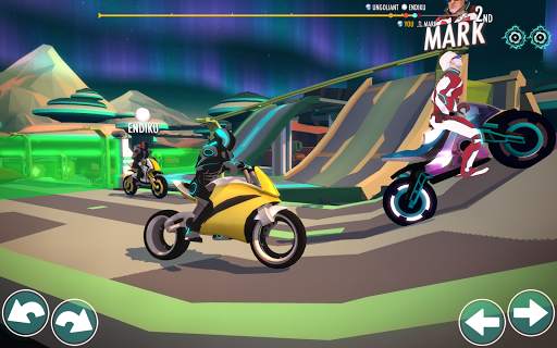 Gravity Rider: Space Bike Race screenshot 16