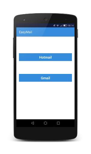 EasyMail - Gmail and Hotmail 1 تصوير الشاشة
