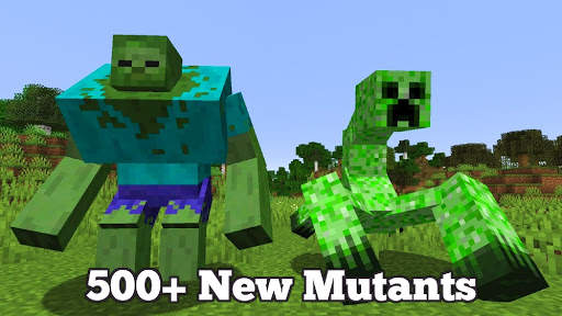 Mutant Creatures Mod for Minecraft PE 2021 screenshot 1