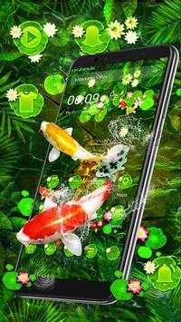 3D Koi Fish Free Launcher Theme🐠 screenshot 1