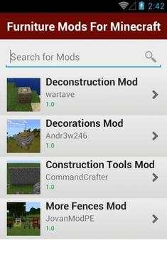 Furniture Mods For Minecraft screenshot 2