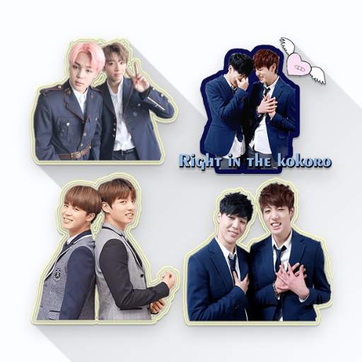 Stiker WA JiKook BTS WAStickerApps 1.0
