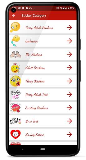 Adult Stickers screenshot 1