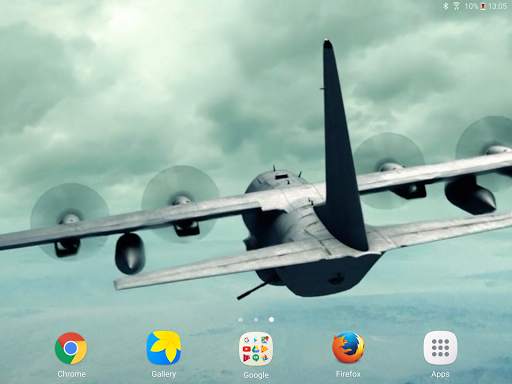 Aircraft 3D Live Wallpaper 8 تصوير الشاشة