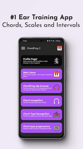 ChordProg Ear Trainer 2 - Perfect Ear Training! скриншот 4