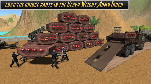 American Army Bridge Builder screenshot 13