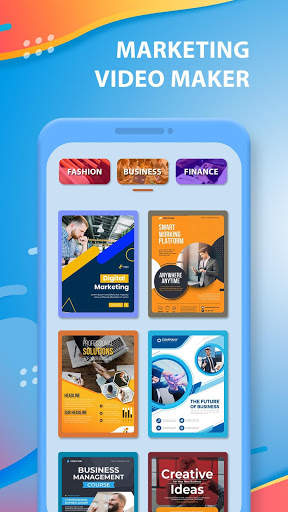 Marketing Video Maker & Promo Slideshow Maker screenshot 1