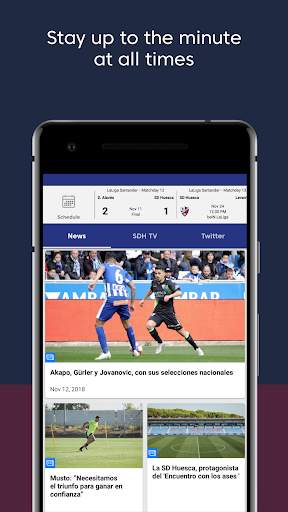 SD Huesca - Official App screenshot 2