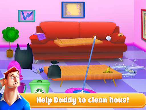 Girl home cleaning games screenshot 1