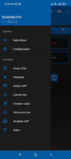 Sockslite Pro - Cliente VPN screenshot 2