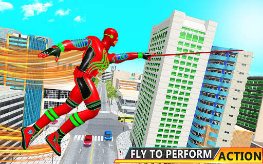 Flying Hero Superhero Games screenshot 6