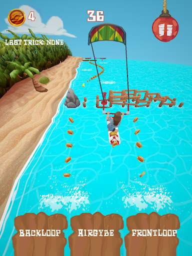 Kite Game - Daredevil Dan Flexifoil Kitesurf Sport screenshot 17