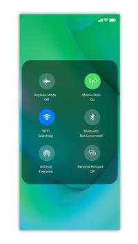 control center-control panel,lock screen 3 تصوير الشاشة
