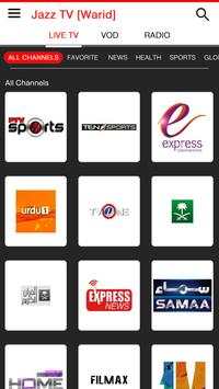 Jazz TV [Warid] screenshot 2